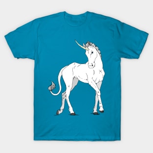 White Unicorn T-Shirt